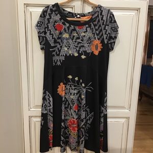 Johnny Was Swing Dress Size Large NWT